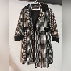 Copper Key houndstooth coat